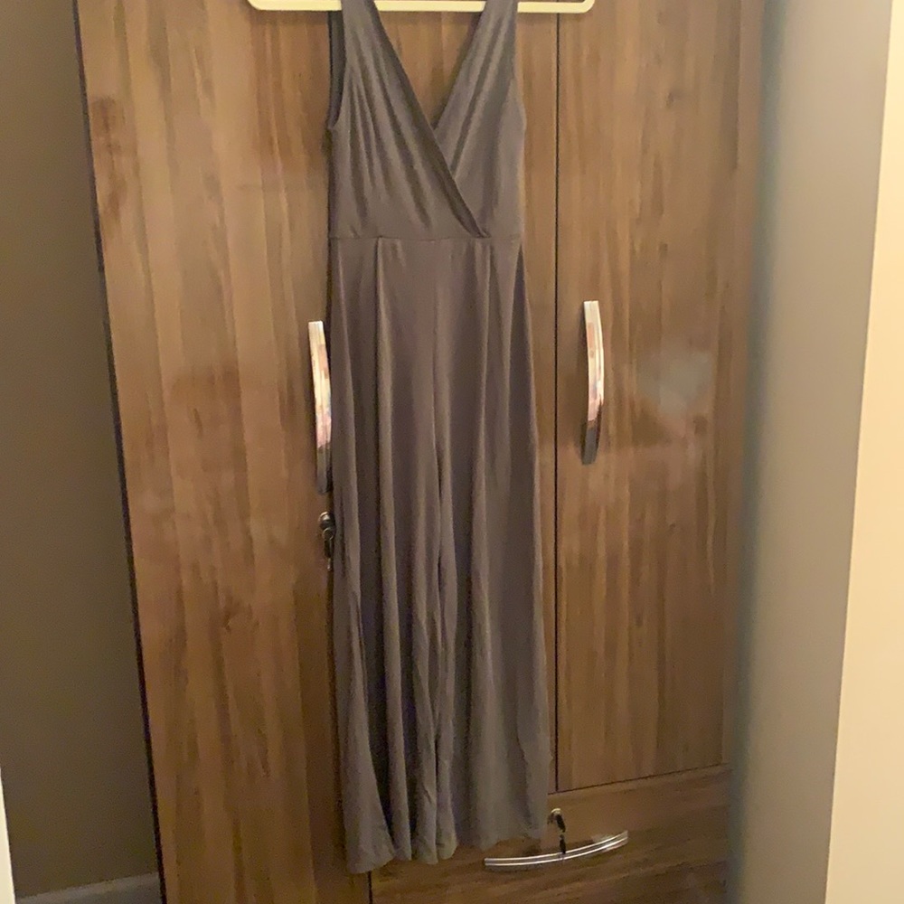 Bershka army green jumpsuit